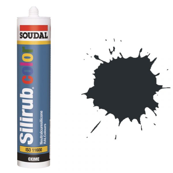 Silirub Color RAL 7021 (310мл) 1 Silirub Color RAL 7021 (310мл)