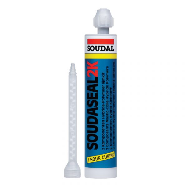 Двухкомпонентный эластичный клей-герметик Soudaseal 2k (2x250 мл)