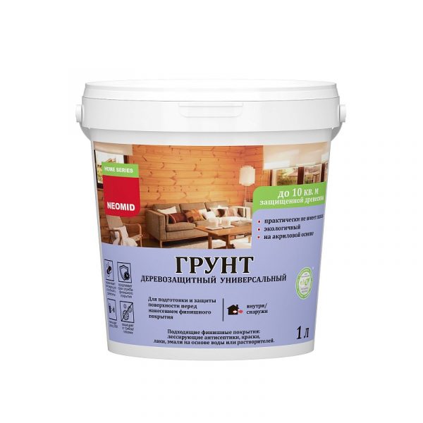 Грунт универсальный деревозащитный Bio 1 л 1 Грунт универсальный деревозащитный Bio 1 л