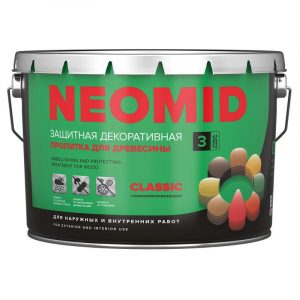 Антисептик Бесцветный 9л деревозащитный лессирующий BioColor Classic
