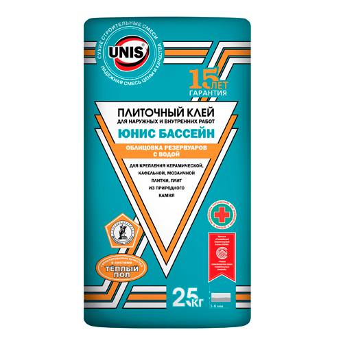Клей-для-плитки-Юнис-Бассейн