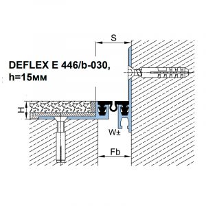 Deflex E 446/b-065 80 с гладкой вставкой
