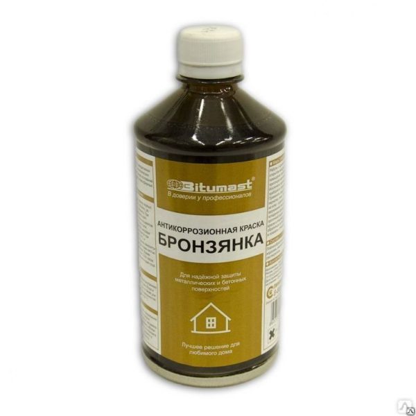 Антикоррозионная защитная краска Bitumast "Золотистая"