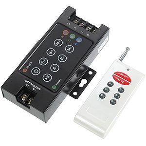 RGB RF8К контроллер LEDcraft 8 кнопок 12/24v 144/288w 4А