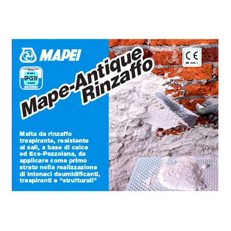 Реставрационная смесь Mape-Antique Rinzaffo