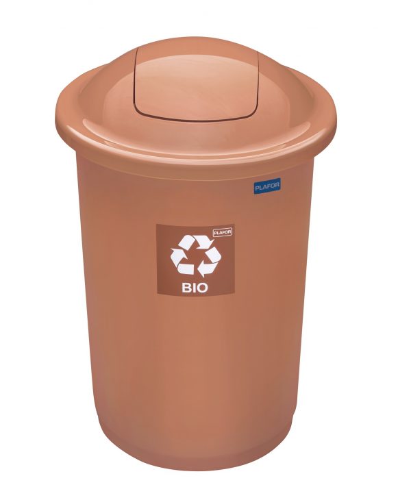 18-Урна-пластиковая-для-мусора-с-крышкой-коричневая650-06-Plafor-Top-Bin-50-L-651-01-Brown