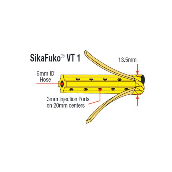 Инъекционная гидроизоляция SikaFuko VT 1
