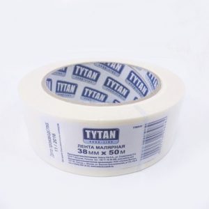 Лента TYTAN Euro-line Малярная лента белая (48ммх50м)