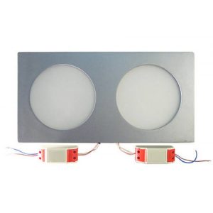 Сверхтонкий светодиодный светильник LEDcraft Downlight Белый Прямоугольный  350*180*20 20 Ватт Холодный белый