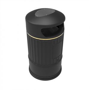 Уличный бак с замком и пепельницей Classic Bin 81921
