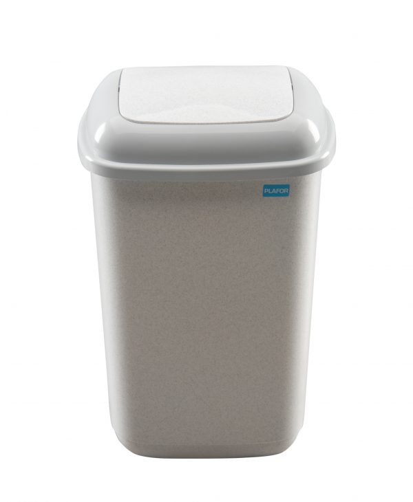 Бак для сбора мусора Plafor Quatro Мраморный 607-04 12 л.