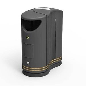 Урна для мусора с ключем TwinBin 81498 combi litter/recycling