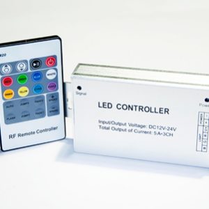 RGB RF контроллер LEDcraft с функцией диммирования 16 кнопок