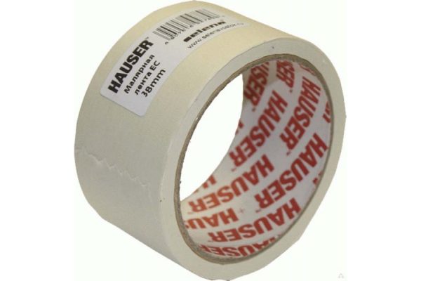 Малярная лента Hauser ST белая (30ммх25м) 1 Малярная лента Hauser EC белая (48ммх18м)