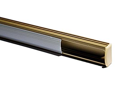 Профиль врезной Ledcraft LC-P1-2PB 2м золото 1 Профиль врезной Ledcraft LC-P1-2PB 2м золото