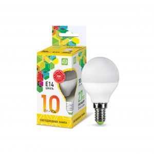 Лампа светодиодная LED-ШАР-std 10Вт 230В Е14 3000К 900Лм ASD