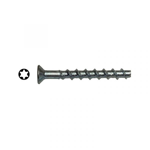 MCS-SK 6 x 120 Шуруп по бетону с потайной головкой Mungo