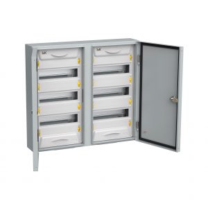 Корпус металлический распределительный ЩРн-2х36з-1 IP54 UNIVERSAL IEK