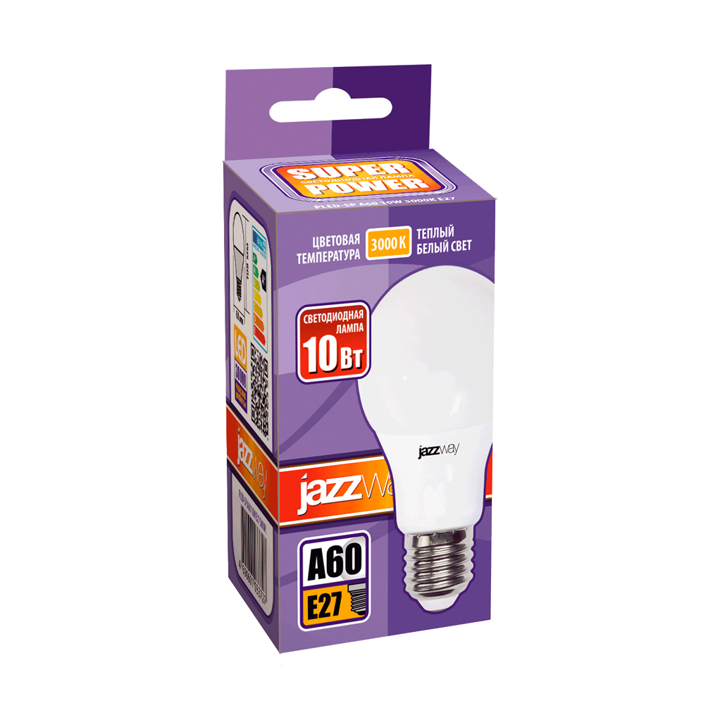 Лампа светодиодная POWER PLED-SPA6010W E273000K