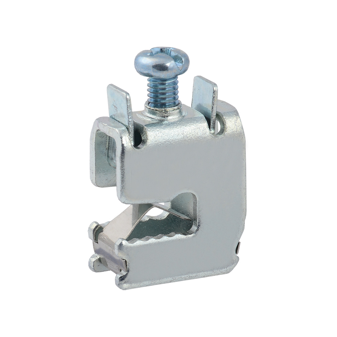 5-16 мм2 для шины 5 мм iek. Зажим шинный (терминал) зши 1,5-16мм2 iek. Клемма для шины. Заземляющая клемма для круглых и плоских проводников. Клемма для шины.