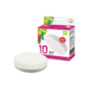Лампа светодиодная LED-GX53-std 10Вт 230В 6500К 900Лм ASD