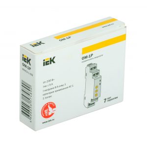 Ограничитель мощности ОМ-1P 8А 230В IEK