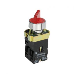 Переключатель LAY5-BK2465 на 2 положения красный IEK