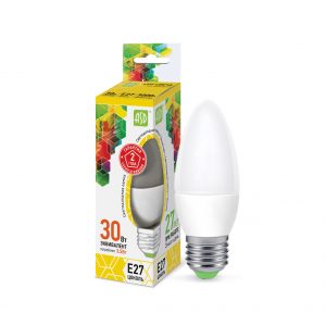 Лампа светодиодная LED-СВЕЧА-std 3.5Вт 230В Е27 3000К 320Лм ASD