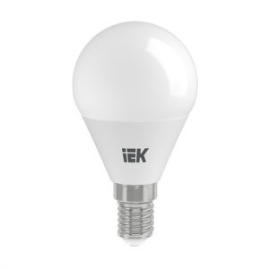 Лампа светодиодная G45 шар 5Вт 230В 3000К E14 IEK