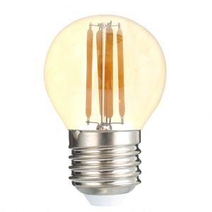 Лампа светодиодная декоративная PLED OMNI456W E273000K Gold