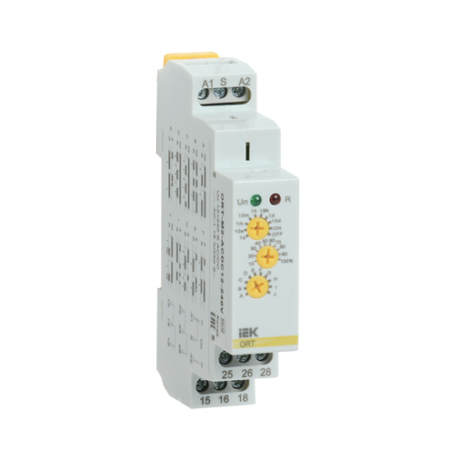 Реле времени ORT многофункциональное 2 контакта 12-240В AC/DC IEK
