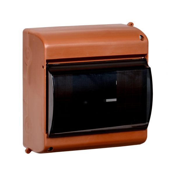KREPTA 3 Корпус пластиковый КМПн 2/6 IP30 дуб IEK