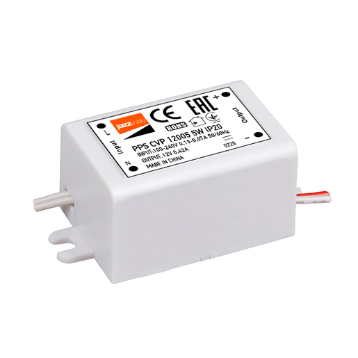 Блок питания IP20 для светодиодной ленты 12V PPSCVP120055W IP20 1 Блок питания IP20 для светодиодной ленты 12V PPSCVP120055W IP20
