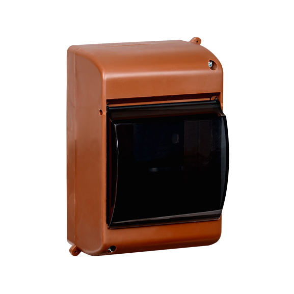 KREPTA 3 Корпус пластиковый КМПн 2/4 IP30 дуб IEK