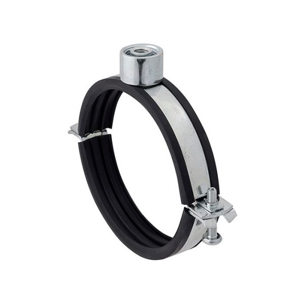 Хомут трубный Fischer FRS TRIPLE с тройной соединительной гайкой M8/M10/1/2 (6) 159-169 мм