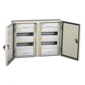 Корпус металлический распределительный ЩРн-2x24з-1 У2 IP54 PRO IEK