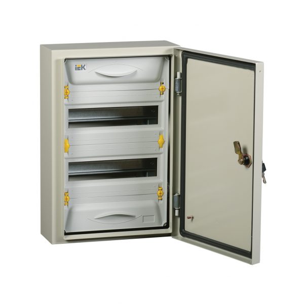 Корпус металлический распределительный ЩРн-24з-1 У2 IP54 PRO IEK