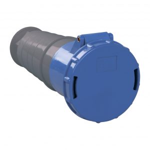 Розетка переносная ССИ-233 2P+PE 63А 200-250В IP54 IEK