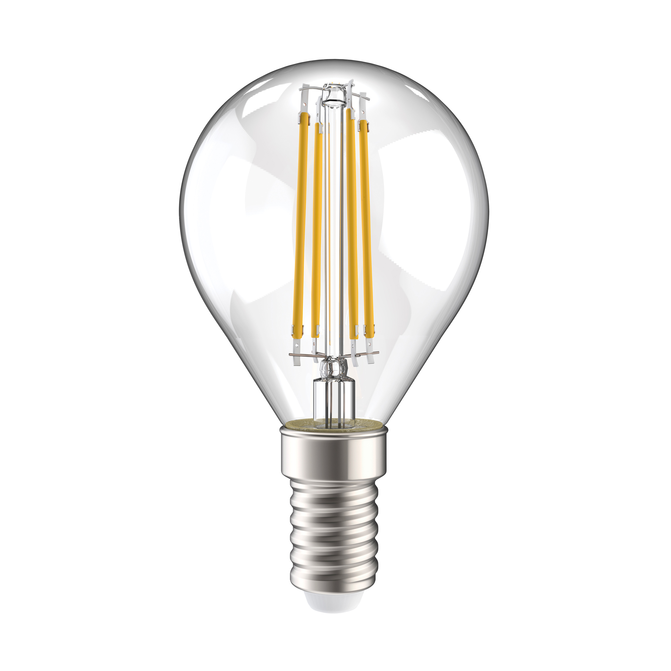 Лампа светодиодная G45 шар прозрачная 7Вт 230В 4000К E14 серия 360° IEK