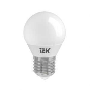 Лампа светодиодная G45 шар 5Вт 230В 6500К E27 IEK