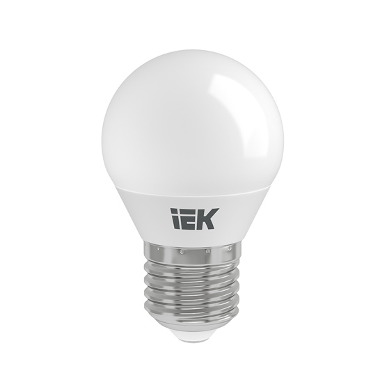 Лампа светодиодная G45 шар 9Вт 230В 4000К E27 IEK