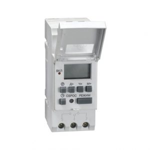 Таймер ТЭ15 цифровой 16А 230В на DIN-рейку IEK