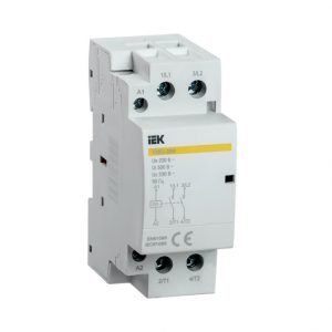 Контактор модульный КМ63-20М AC IEK