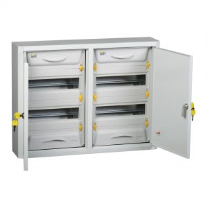 Корпус металлический распределительный ЩРн-2x24з-0 36 УХЛ3 IP31 PRO IEK