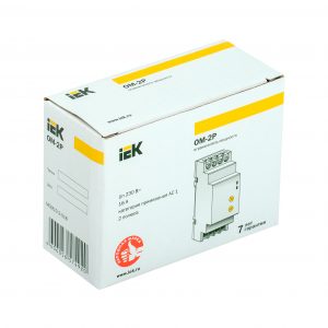 Ограничитель мощности ОМ-2P 16А 230В IEK