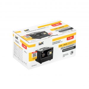 Стабилизатор напряжения переносной HUB 1кВА IEK