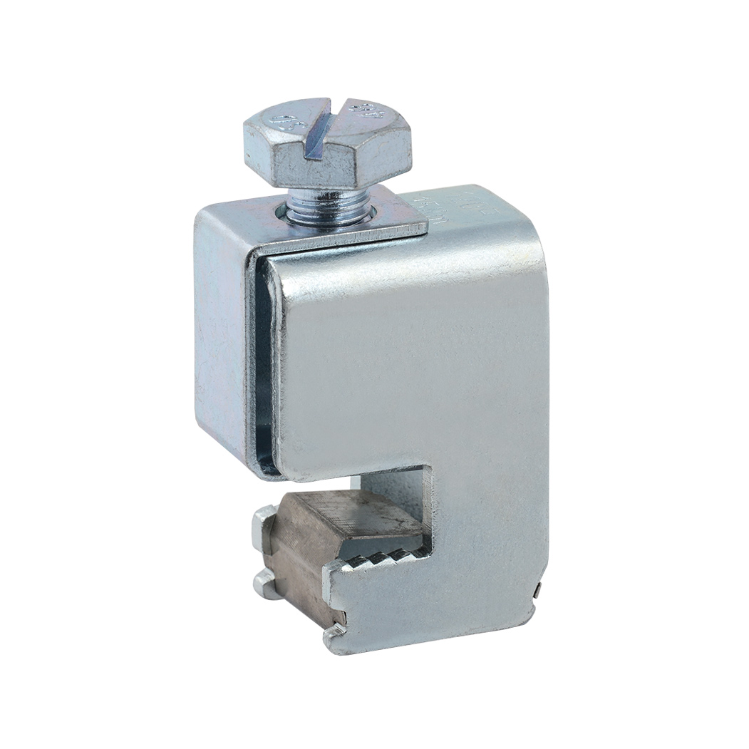 зажим на шину zk79p50. клемма шинная для кабеля 1. зажим шинный терминал зши 1. шинный терминал зши. 5-16 мм2 для медной шины 5 мм tdm.