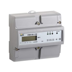 Счетчик электрической энергии трехфазный STAR 301/1 R2-5(60)Э IEK