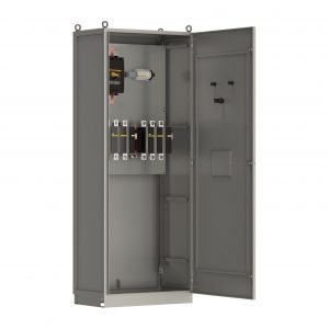 Шкаф управления ШУ8253-52А2 УХЛ4 выключатели автоматические 1Р 1х6А 3Р 1х6А контакторы 2х400А IEK