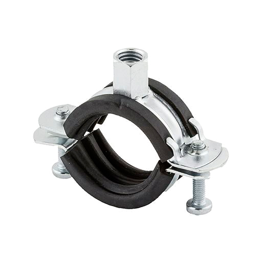 FRS Plus М8/М10 95-103 Двухэлементный трубный хомут Fischer с быстродействующим замком оцинкованная сталь